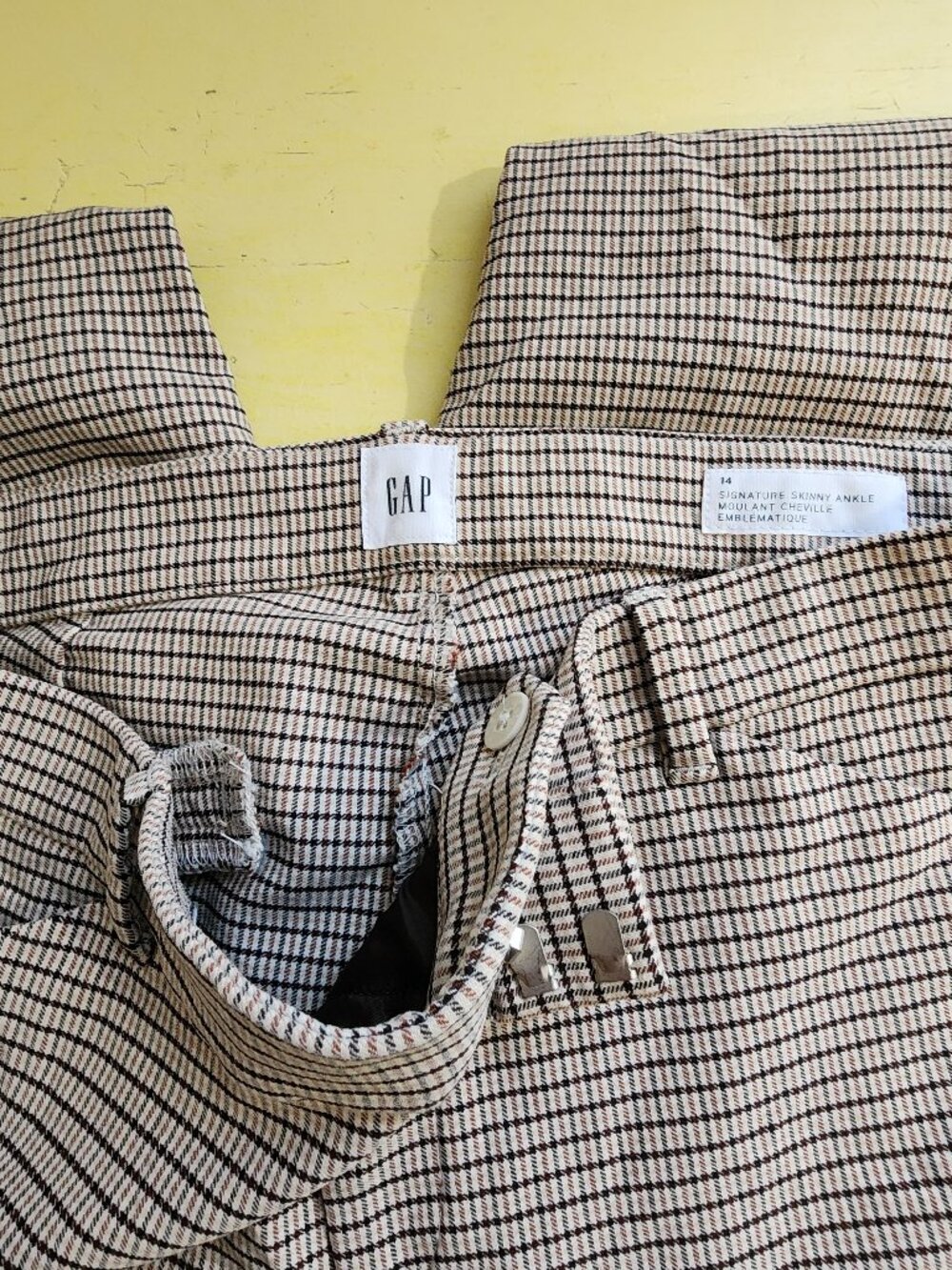 GAP skinny ankle pants - size 14